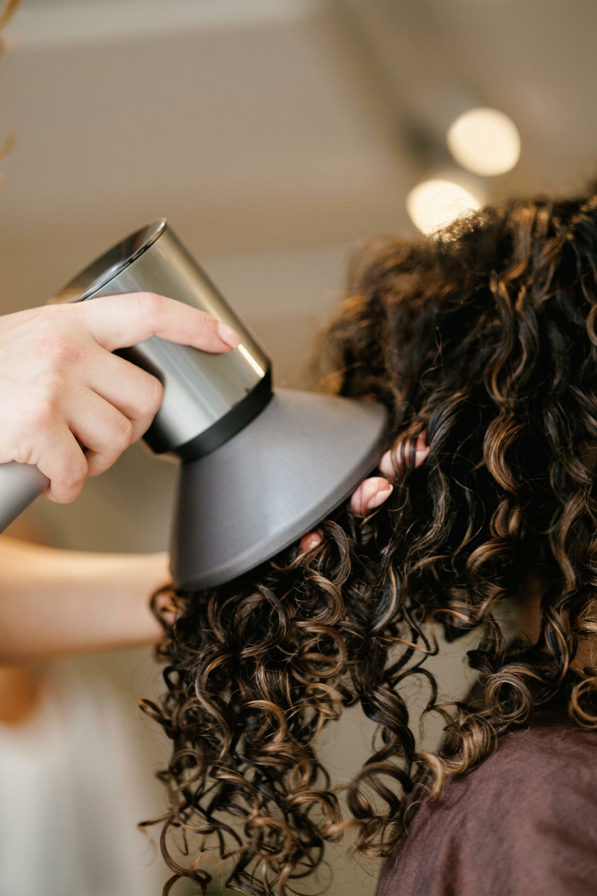 Diffusing natural curls